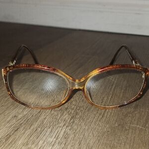 Christian Dior Vintage 2709 10 Sunglasses Frame Champagne Glitter